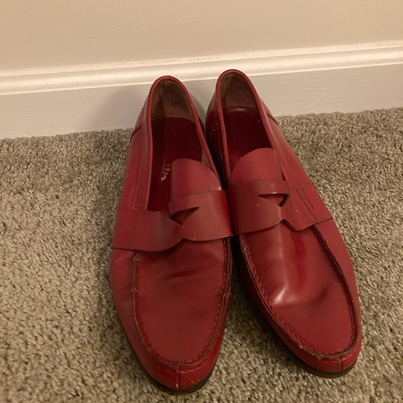 Mens prada size 8 loafers - Picture 1 of 3